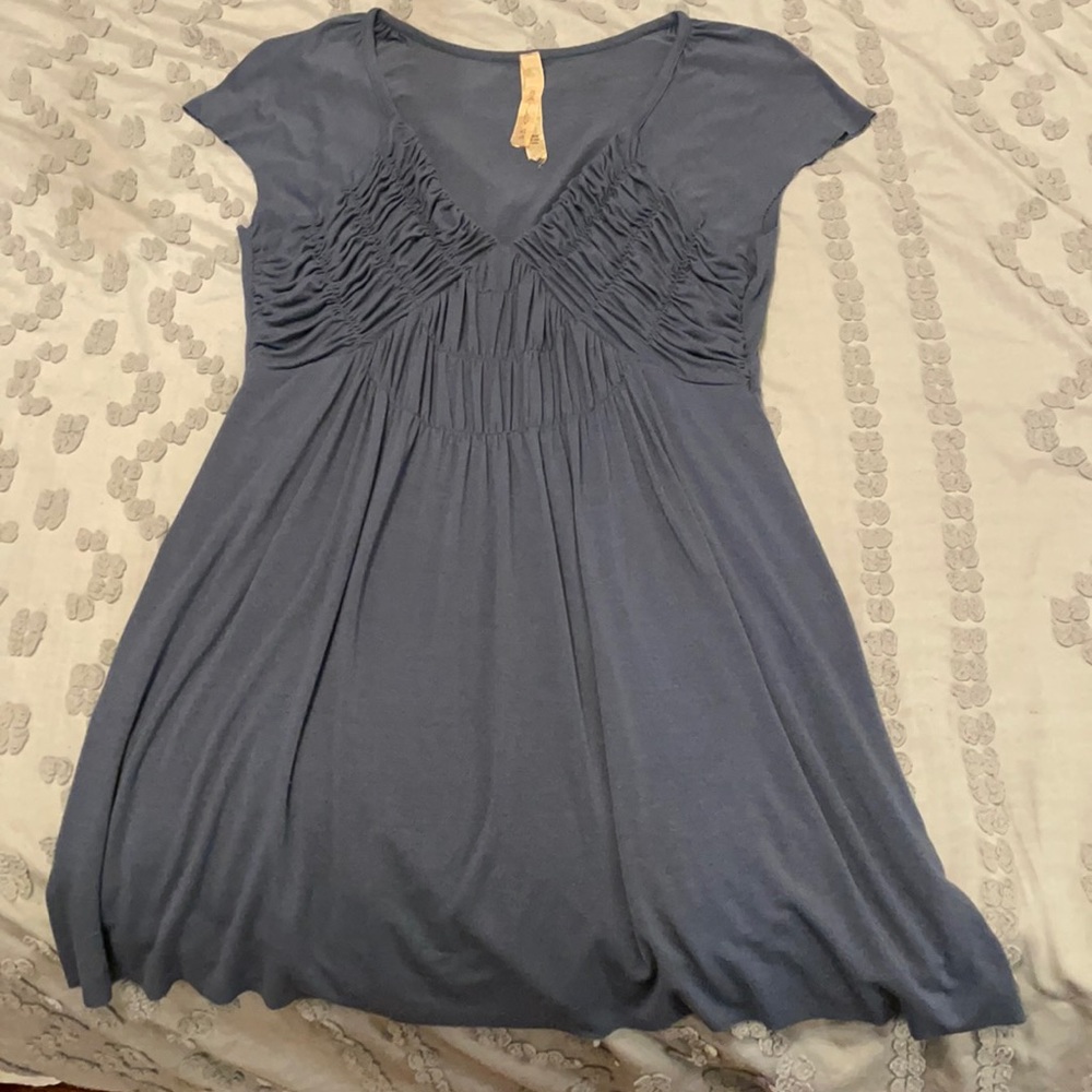 Bailey 44 unique dusty blue top